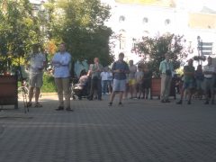 Tüntetés Nyíregyházán 2022.07.18
