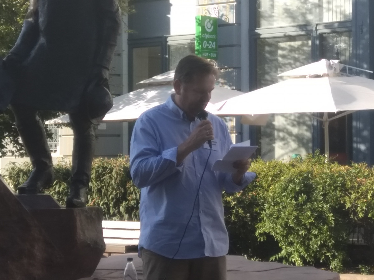Tüntetés Nyíregyházán 2022.07.18