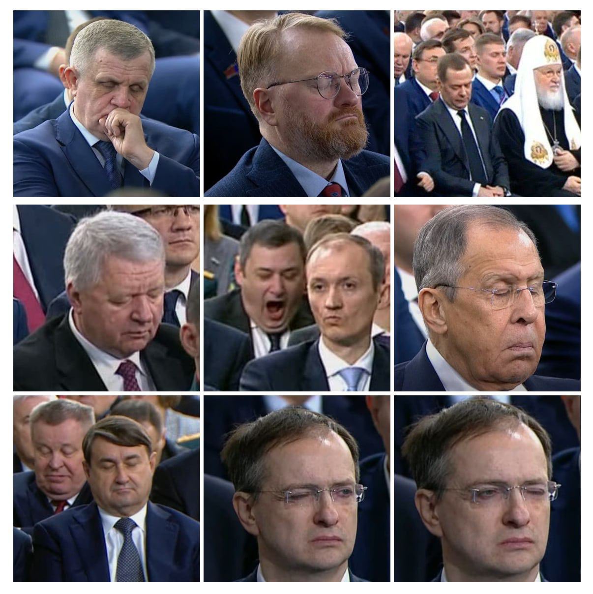 Többen elaludtak Putyin maratoni évértékelőjén