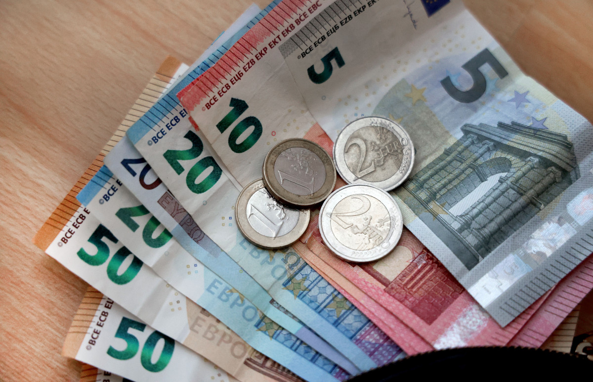 Euró, pénz, illusztráció, gazdaság