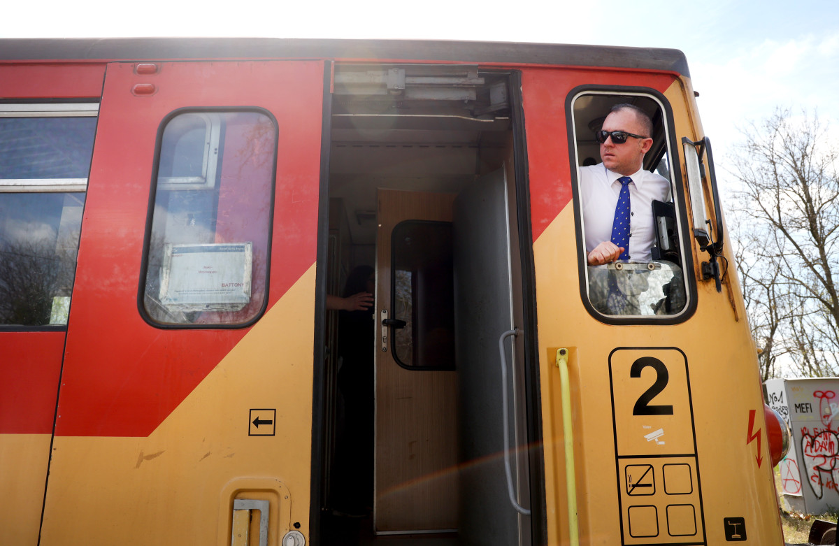 Szeged, MÁV, vasút, vonat, közlekedés, József Attila Expressz, különvonat, Újszegedi vasútállomás