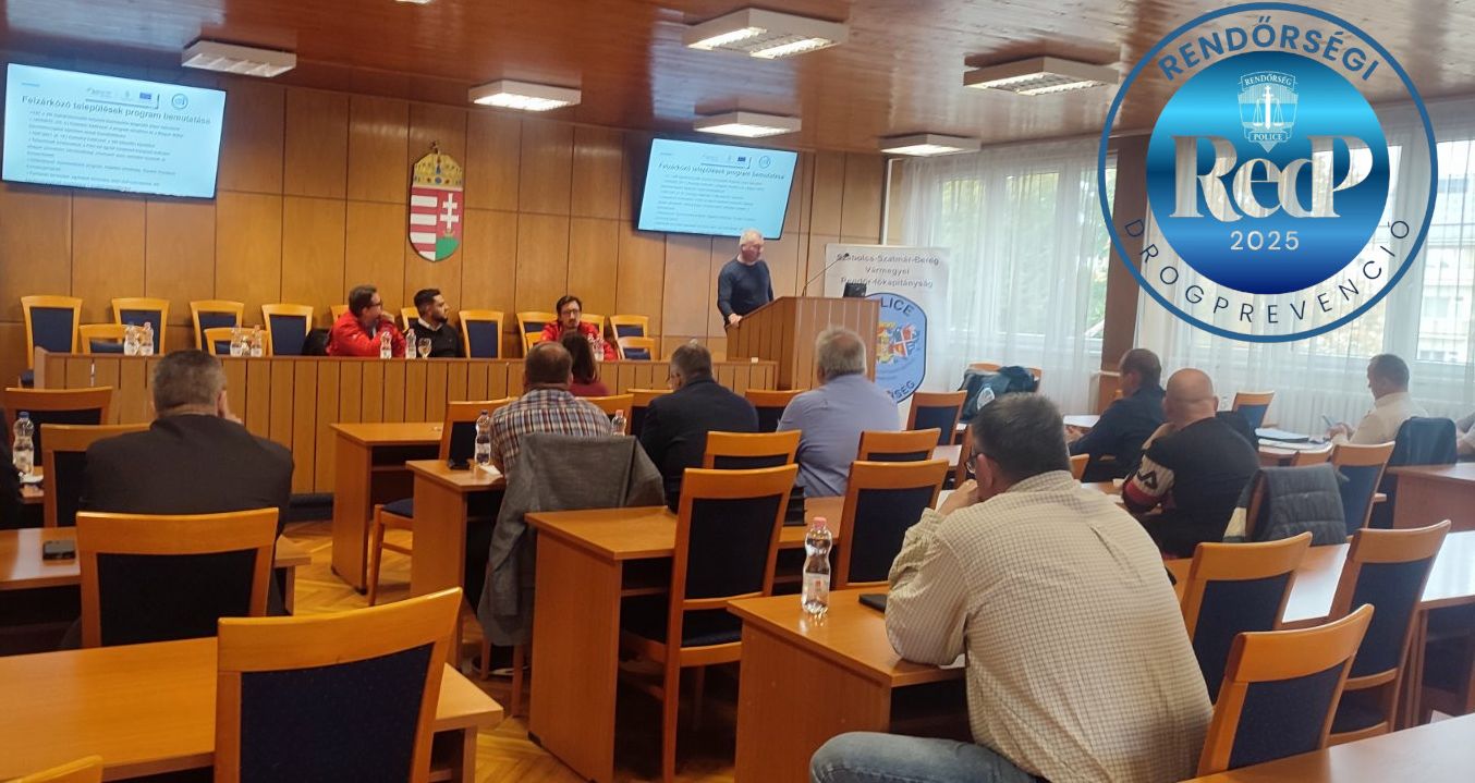 Drogprevenció: közös nyíregyházi képzésen vettek részt a szabolcsi és hajdú-bihari rendőrök
