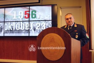 Ünnepi állománygyűlést tartottak a szabolcsi tűzoltók