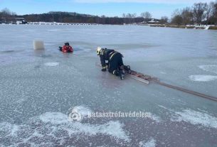 Mit tegyünk, ha beszakad a jég? A szabolcsi tűzoltók gyakorlata nekünk is segíthet