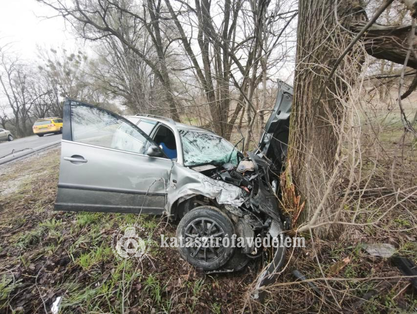 Csúnya baleset történt Baktalórántházánál