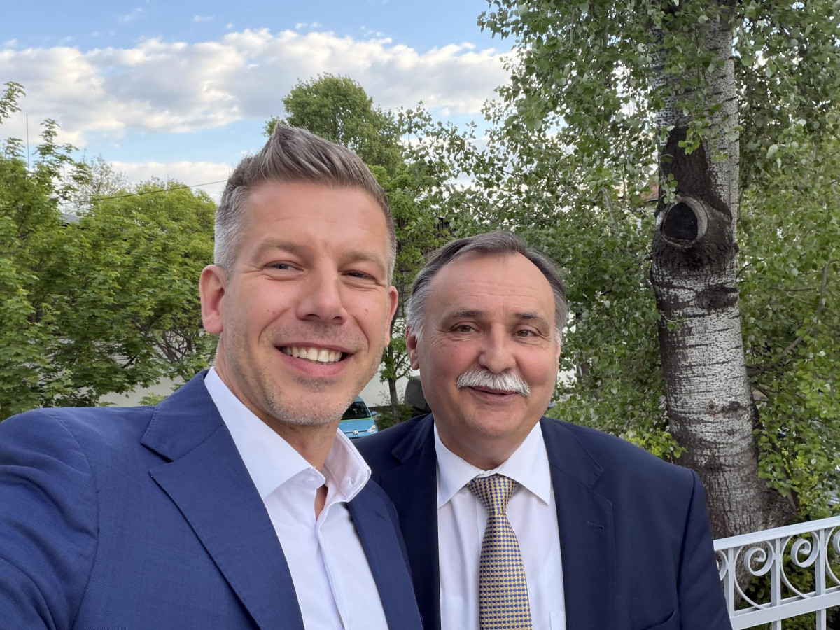 Gajdos László és Magyar Péter